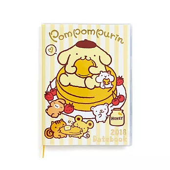 《Sanrio》布丁狗 2018 年曆手冊(A5)
