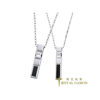 Royal Damon羅亞戴蒙 【愛是唯一】晶鑽對鍊