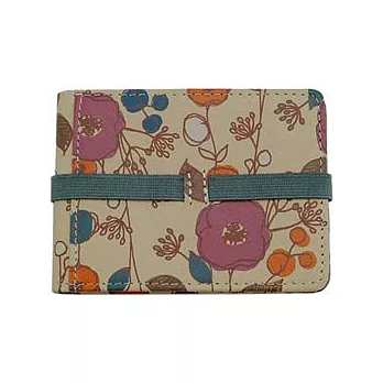 FOSSIL 復古花語卡夾