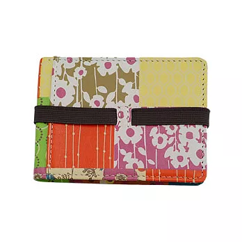 FOSSIL 復古拼湊風卡夾