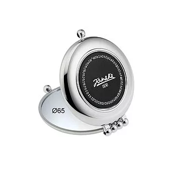 Janeke亞尼佳 義大利原裝進口 奢華銀 施華洛世奇水晶隨身鏡