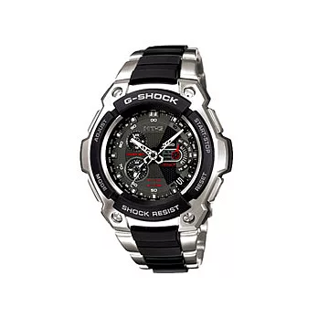 CASIO G-SHOCK 越野運動風太陽能電波錶(黑)