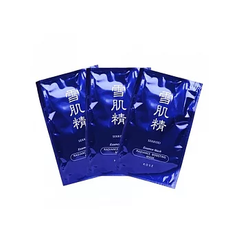 《KOSE 高絲》雪肌精精華面膜(24ml)X3