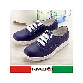 Travel Fox 純淨氣墊休閒鞋910831(紫-19)38號