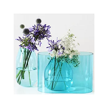 BLOOMINGBLESS 手工玻璃花瓶三件組