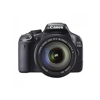 Canon EOS 550D KIT 公司貨(含EF-S18-135mmIS鏡頭)+圖騰背包