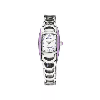 Roven Dino羅梵迪諾 流行前線時尚晶鑽腕錶(銀紫)