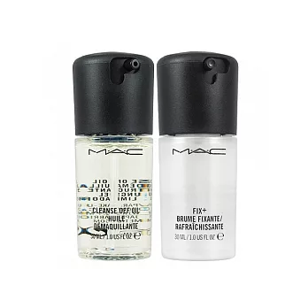 M.A.C 清爽淨妝油(30ml)+活力水噴霧(30ml)