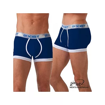 【2(x)ist】舞彩繽紛COLOUR 低腰四角褲(深海藍/S)