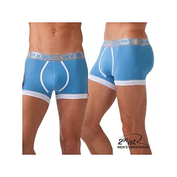 【2(x)ist】舞彩繽紛COLOUR 低腰四角褲(天空藍/S)