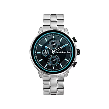 Hush Puppies 率性運動計時腕錶(氣勢藍)
