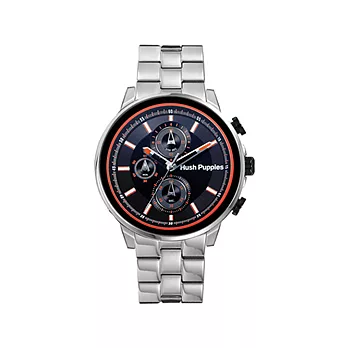 Hush Puppies 率性運動計時腕錶(運動紅)