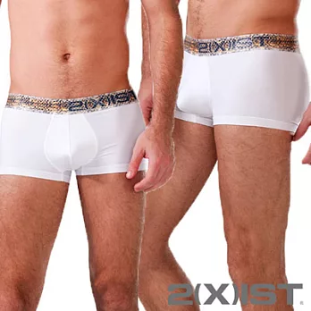 【2(X)IST】蛻變系列PRIMAL 低腰四角褲S白