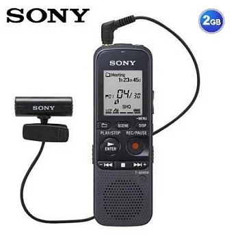 SONY 新力 ICD-PX312M 入門級高品質MP3錄音筆 加贈SONY皮質手環帶.