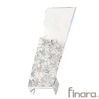 精品家飾/生活擺件-比薩斜塔水晶底座鏡面不銹鋼花瓶擺飾(大)