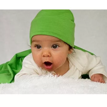 紐西蘭Baby Love Merino 美麗諾羊毛嬰兒包巾/隨身被巾禮盒-小牛頓(含帽子)