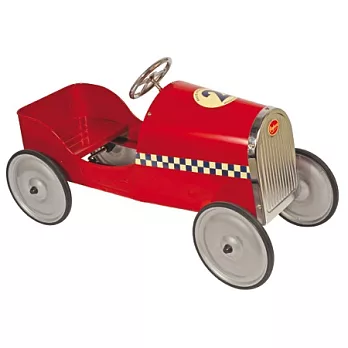 【法國Baghera】Monaco Red 復古賽車(踏板車)|紅