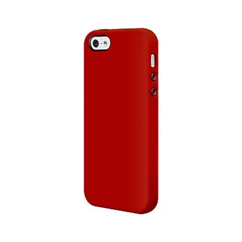 SwitchEasy Colors iPhone5彩色矽膠保護套 -紅色