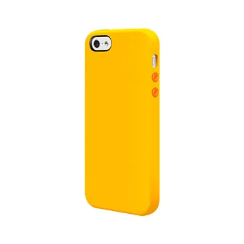 SwitchEasy Colors iPhone5彩色矽膠保護套 -黃色