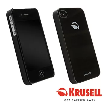 瑞典KRUSELL】GLASSCOVER 印花強化玻璃保護殼 For iPhone 5黑色
