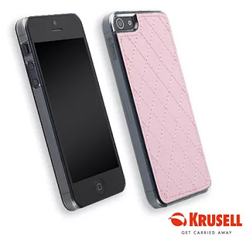 【瑞典KRUSELL】Avenyn UnderCover L Longfor iPhone5 時尚手機殼粉紅色