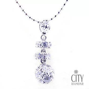 City Diamond『璀燦流星』K金項鍊