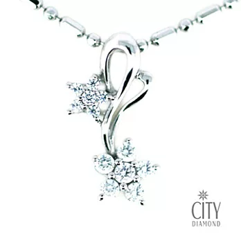 City Diamond『星星相戀』K金項鍊