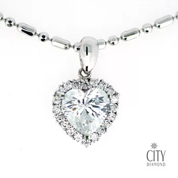 City Diamond『冰晶雪戀』K金項鍊