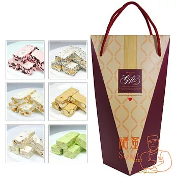 《糖蜜》綜合牛軋糖禮盒-經典風 600g