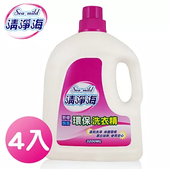 《清淨海》環保洗衣精-野櫻飄香3200ml(4入/箱)