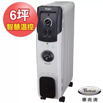 【Whirlpool惠而浦】7片葉片式機械式電暖器 TMB07
