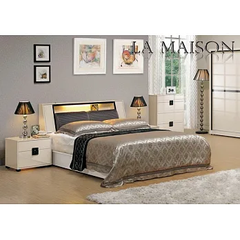 LA MAISON 莫妮卡5尺被櫥式雙人床