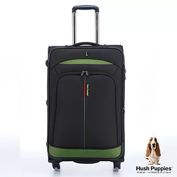【Hush Puppies】ENERGY 能量系列 - 25吋行李箱/可放大(黑色)