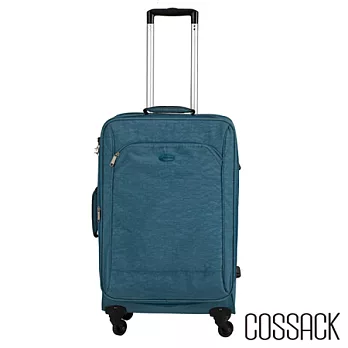 【Cossack】EFFECT 印象系列 - 25吋可放大行李箱(菸藍色)菸藍