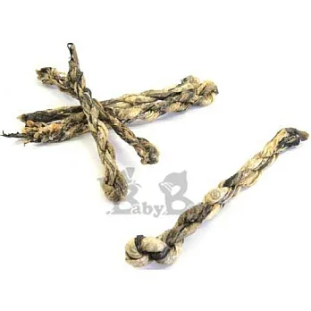 【海洋之星FISH4DOGS】營養潔齒點心—魚皮麻花捲2kg (適合一般犬隻食用)