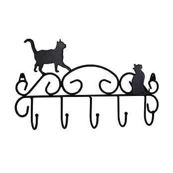 【潮傢俬】MMOMI貓咪鑰匙&衣架黑色