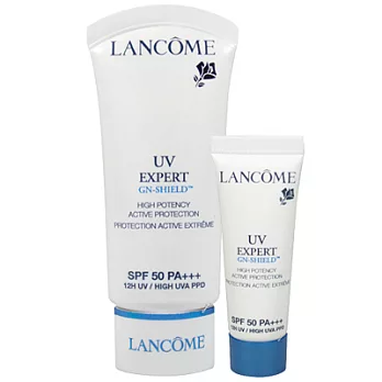 LANCOME蘭蔻 UV超輕盈柔白隔離乳30ml送10ml-2013.05(潤色)