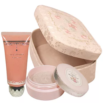 JILL STUART 花漾臉部身體摩砂蜜三件組