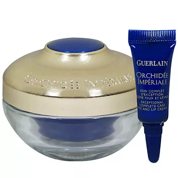 GUERLAIN嬌蘭 新一代蘭鑽精萃再造眼唇素(15ml)買大送小(2ml)-2013.08