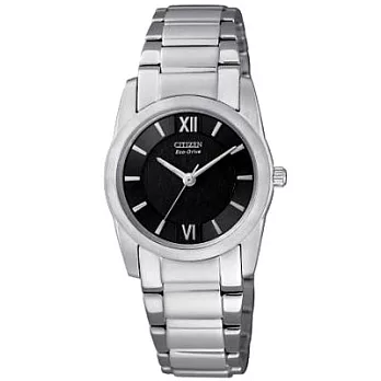 【CITIZEN】相思塔城光動能時尚女性腕錶(黑)-EP5780-52E公司貨