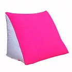 【伊斯格爾ISGOR】美人心機三角懶骨頭/舒壓美腿/抬腿枕/腳墊/美腹/靠枕桃紅