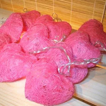 【Air】浪漫國度藤絲造型粉心燈粉紅色