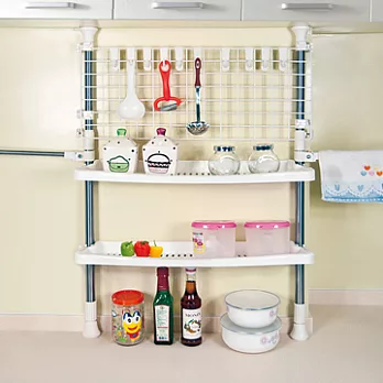 LIFECODE【美廚】多功能廚房收納架/置物架