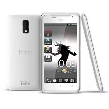 【大行電超值組】HTC J 風格系智慧機(簡配/公司貨)白色