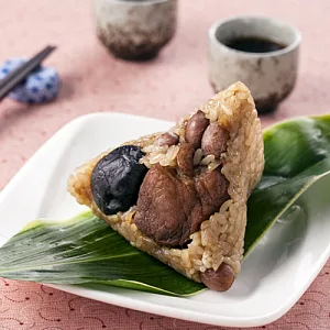 【石碇一粒粽】干貝蛋黃粽+傳統古早粽（2盒入）