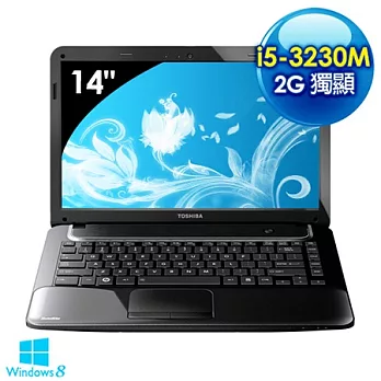【Toshiba】 M840-039006 WIN8超輕巧.i5獨顯破盤下殺↘ (i5-3230M/14吋/4G/750G/獨顯2G/黑/WIN8)