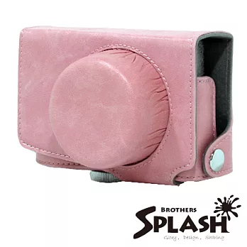 SPLASH 手工皮套 For SAMSUNG EX2 瘋馬型 (兩件式)粉