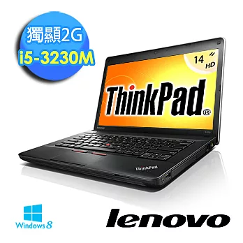 【ThinkPad】E430 6271-8GV (I5-3230/14吋/4G/750G/2G獨/WIN8/黑)