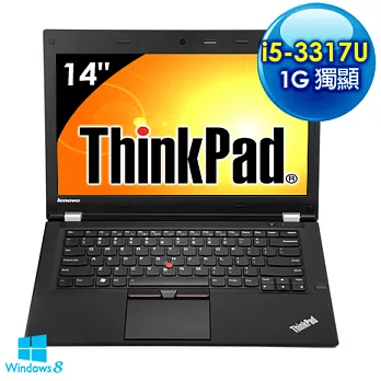 【ThinkPad】T430u 3351-A53 IBM20年經典款(I5-3317U/14吋/4G/500G/1G獨/Win8)