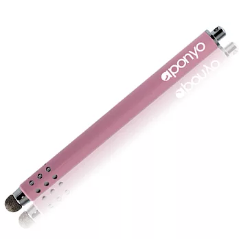 aponyo 防滑吊孔式導電纖維觸控筆-162(粉)
